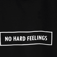 No hard feelings